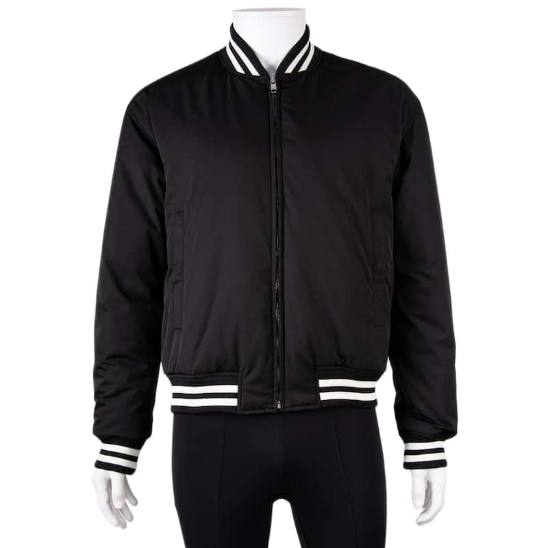 Gucci Men's Reversible Nylon Twill Zip Jacket