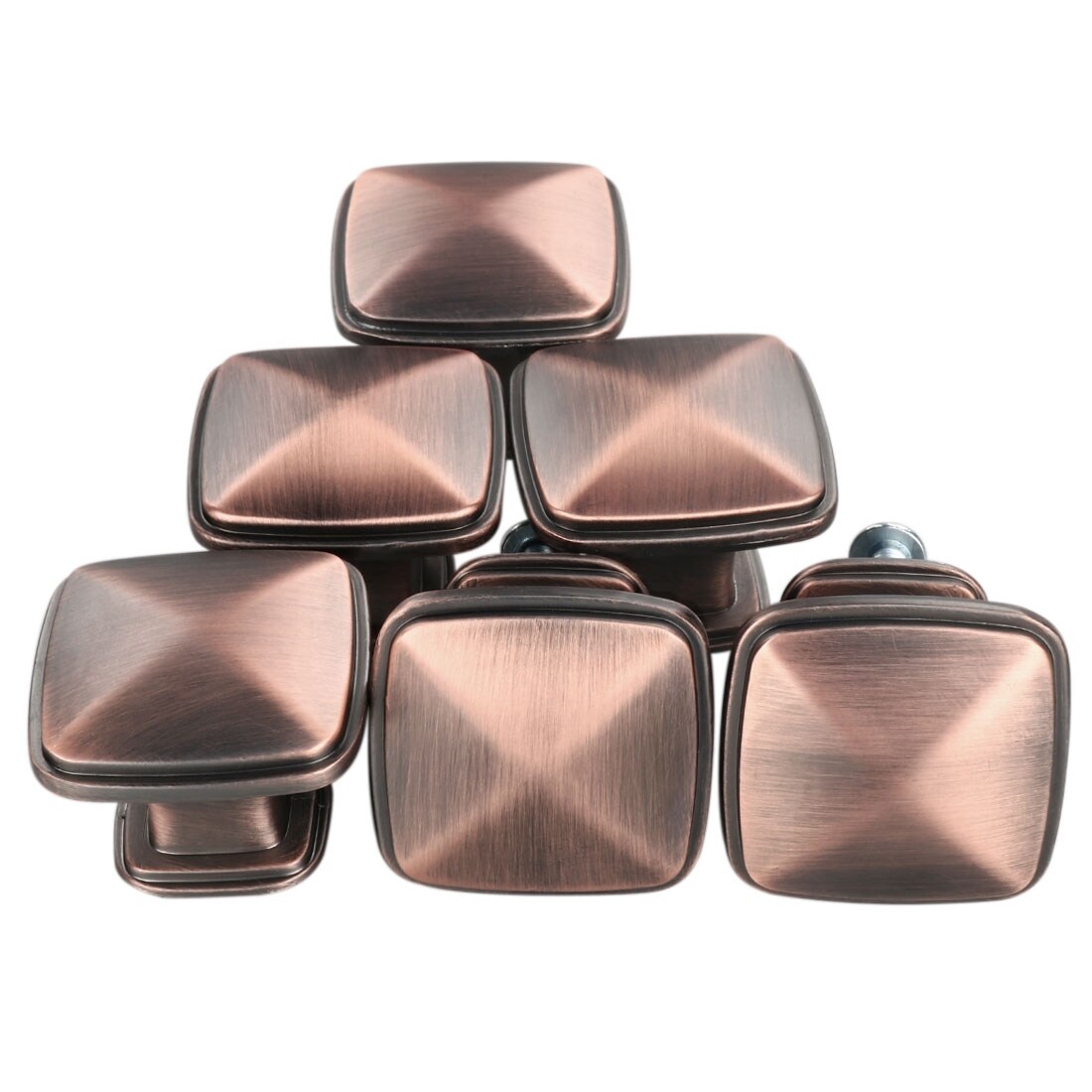 Shop 6 X Vintage Oil Rubbed Bronze Cabinet Pull Drawer Handle Knob