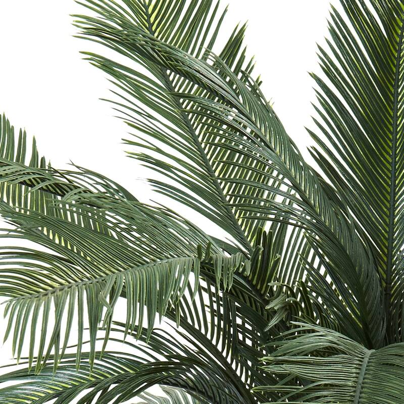 4ft Contemporary Tree Decor - Indoor Outdoor Artificial Plant, Chic Modern Design - 4ft.