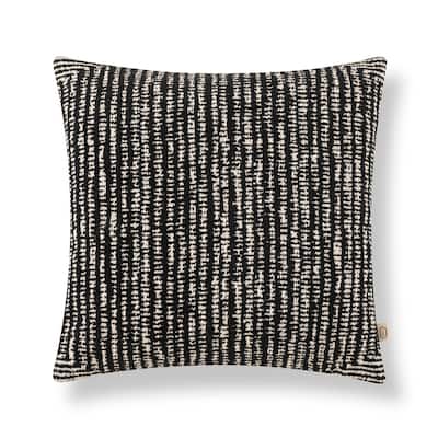 Indigo Road by Egypt Sherrod Remel Abstract Cotton Rich 1-Piece Decorative Pillow