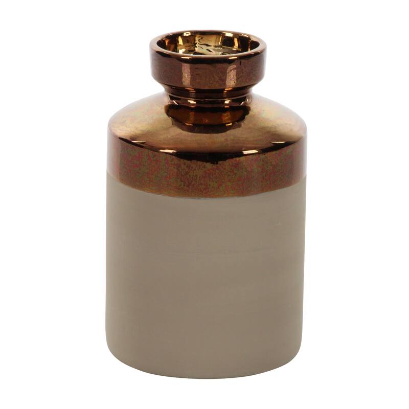 Grey Ceramic Contemporary Vase (Set of 3)