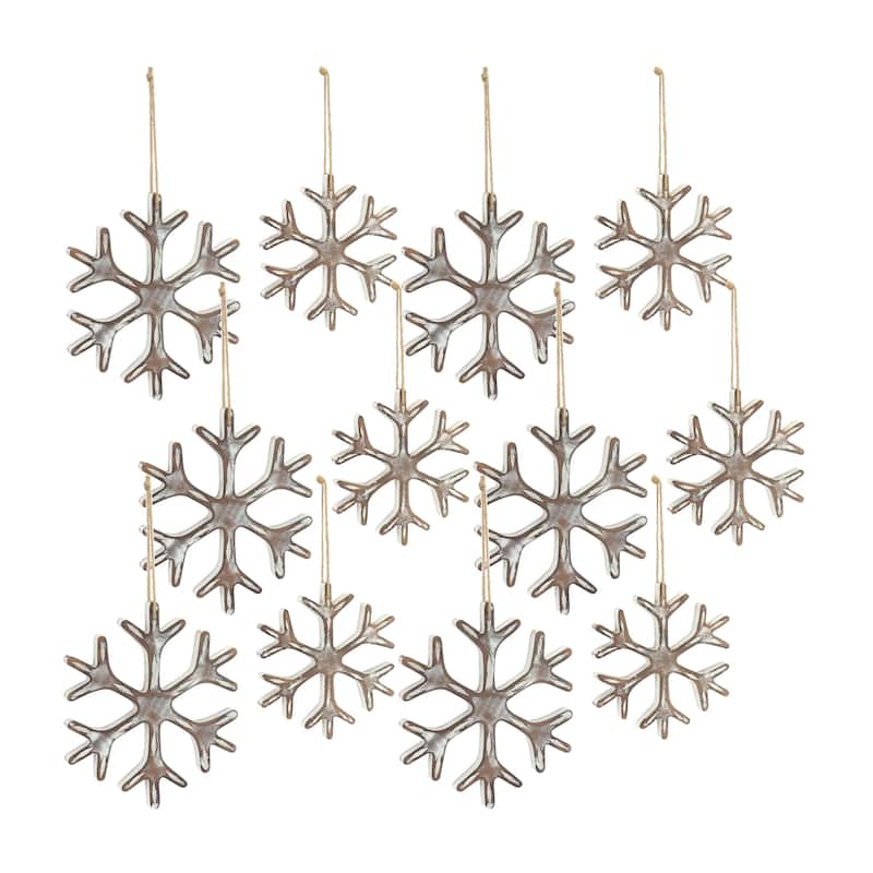Snowflake Ornament (Set of 12)