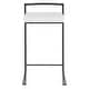 preview thumbnail 40 of 72, Porch & Den Forrest Contemporary Black Stackable Fully Welded Counter Stool (Set of 2)