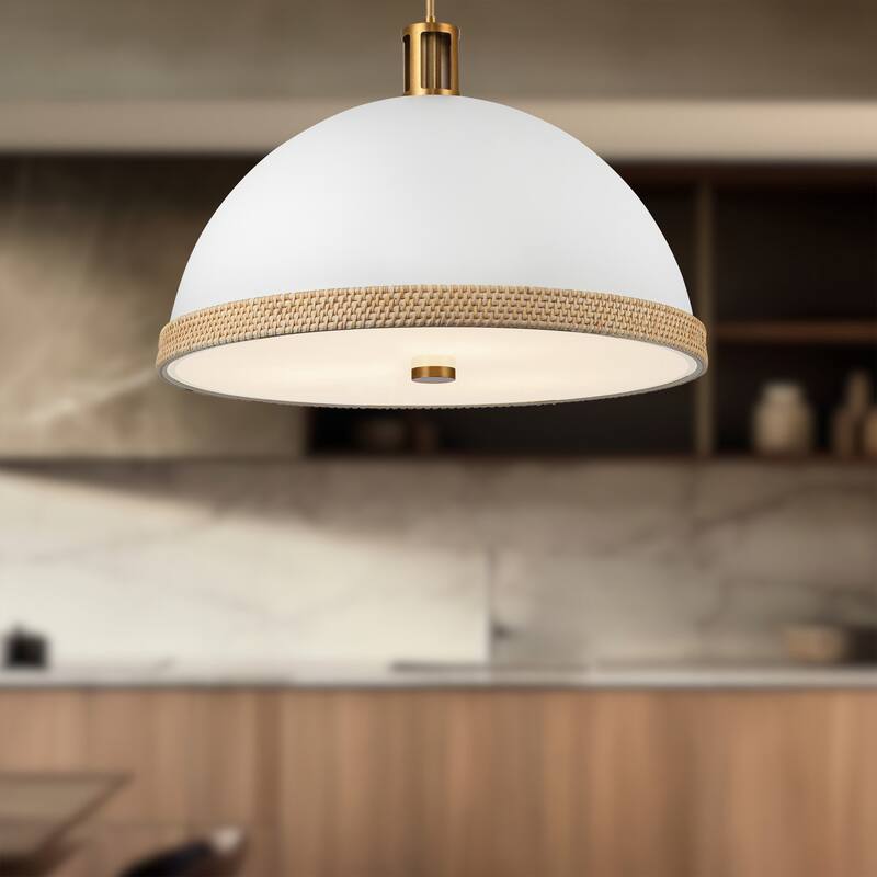 Alora Lighting PD331024 Doral 3 Light 25" Wide Pendant
