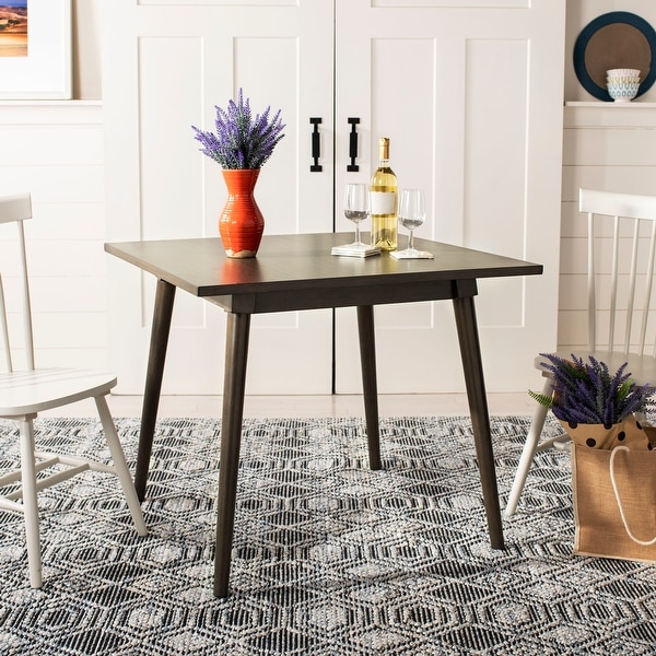 SAFAVIEH Simone Square Dining Table -Grey Walnut - 36" x 36" x 30.3". Opens flyout.