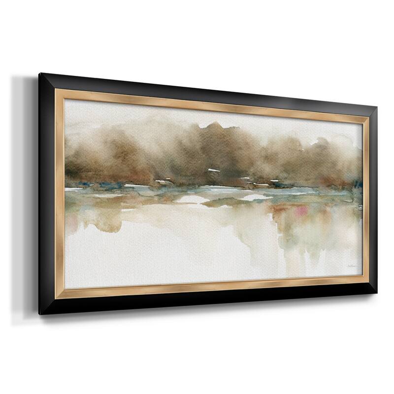 Softer Reflections Premium Framed Canvas- Ready to Hang