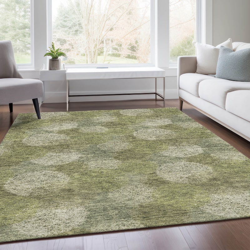 Premium Washable Super Soft Modern Sphere Mayfield Rug