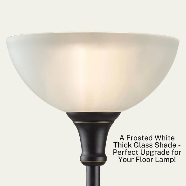 Floor lamp head replacement top