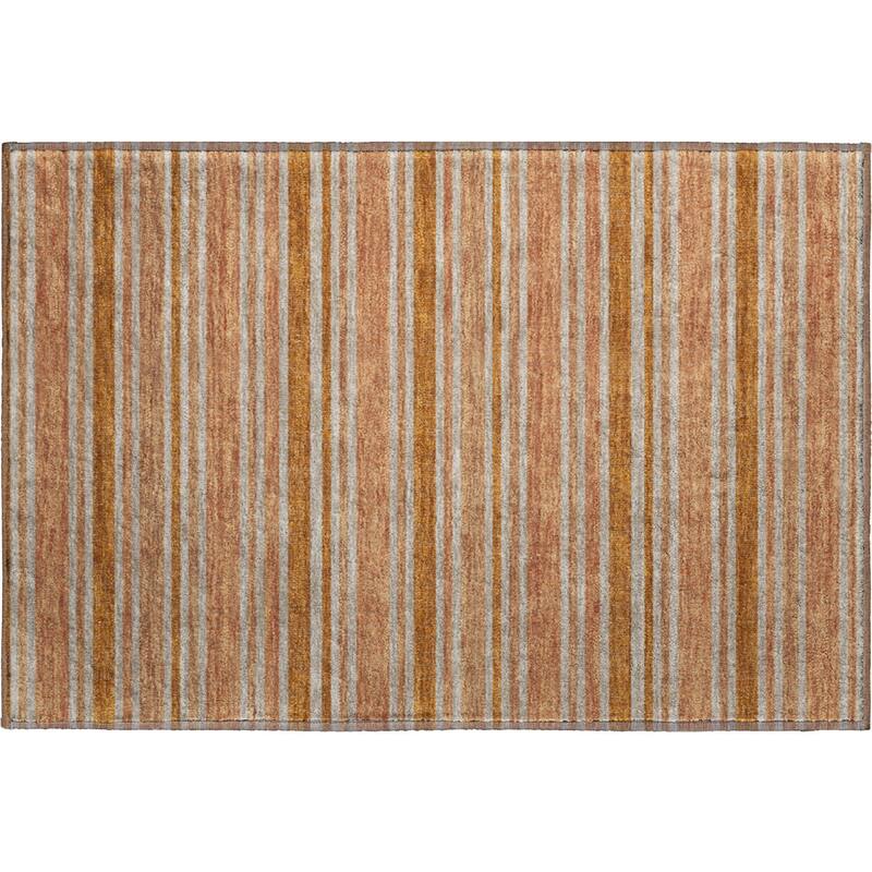 Premium Washable Super Soft Modern Cabana Stripe Mayfield Rug