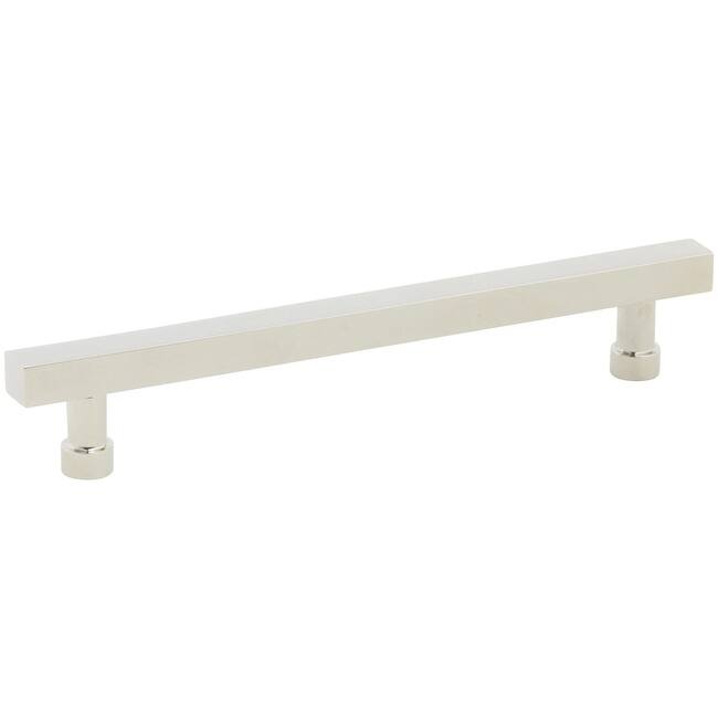 Schaub and Company 211081 NOHO 6" Center to Center Solid Metal Modern - Polished Nickel