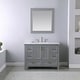 preview thumbnail 35 of 110, Altair Isla Single Bathroom Vanity Set and Aosta White Countertop with Mirror