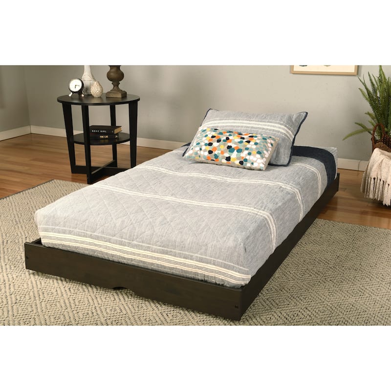 Somette Sloane Pop Up Trundle in Graystone Finish (Mattress Not Included)