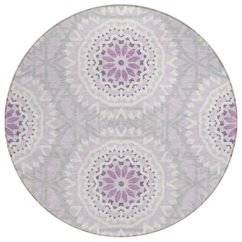 Machine Washable Indoor/ Outdoor Chantille Boho Moroccan Rug