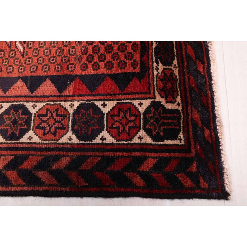 ECARPETGALLERY Hand-knotted Konya Anatolian Dark Copper Wool Rug - 3'10 x 7'1