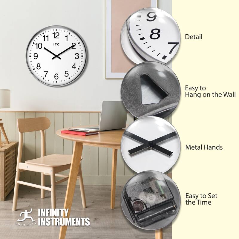 Profuse 19" Business Clock