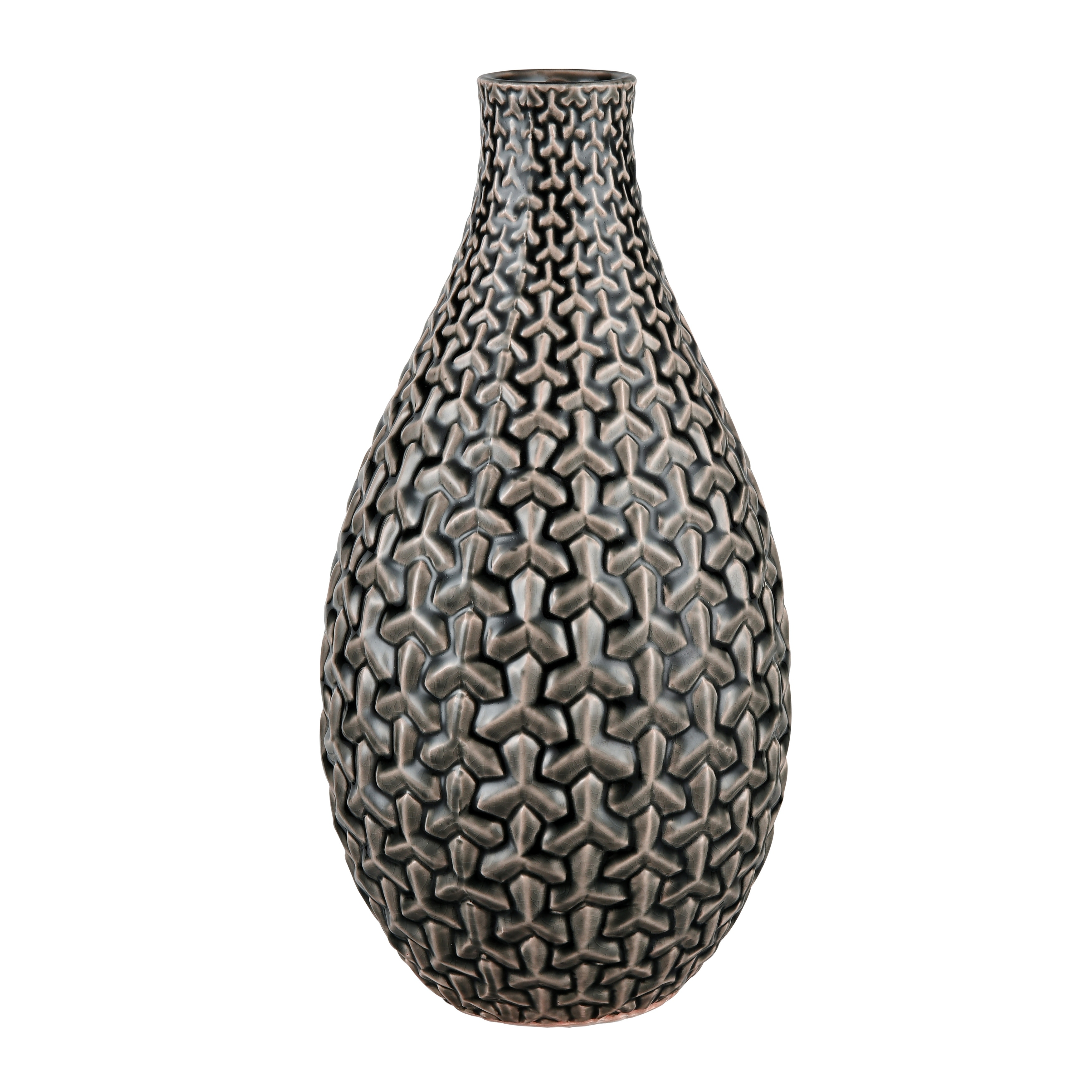 Atlas Gibbs Gourd Shaped Earthenware Vase