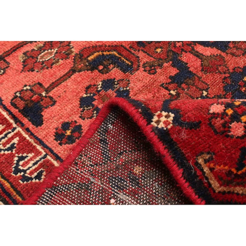 ECARPETGALLERY Hand-knotted Andelz Red Wool Rug - 3'10 x 6'4