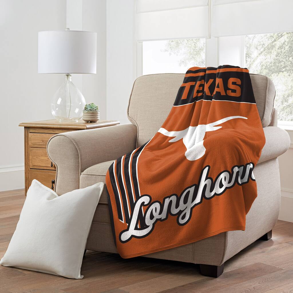 NCAA Texas Longhorns 46" x 60" Microfiber Throw Blanket
