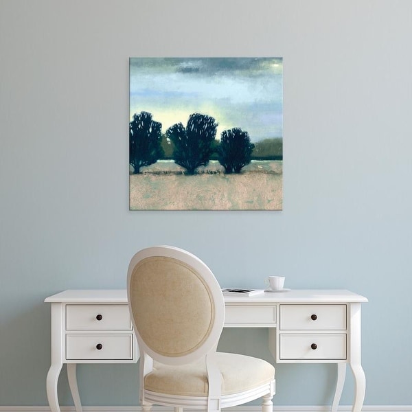 Easy Art Prints Vision Studio's 'Moonlit Field II' Premium Canvas Art