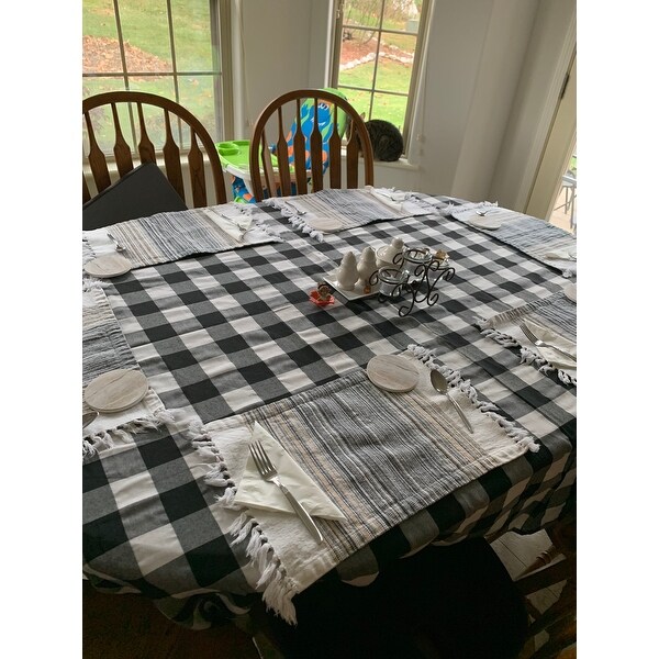 Casual Buffalo Plaid Tablecloth - On Sale - Bed Bath & Beyond