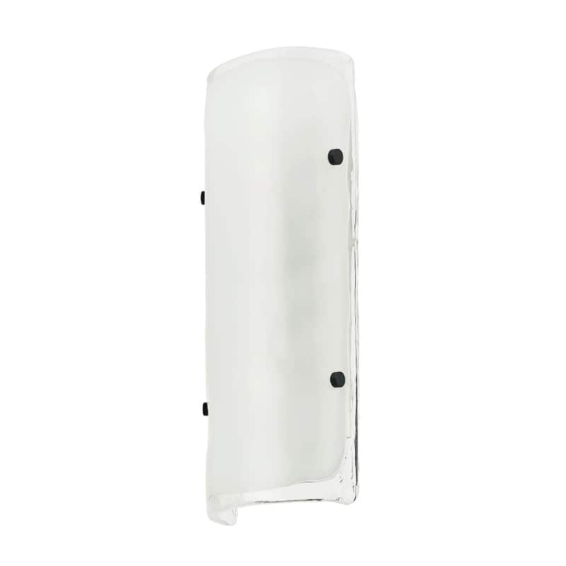 Fairchild 2-Light Flush Wall Sconce w/ Black/Nickel/Brass Hardware