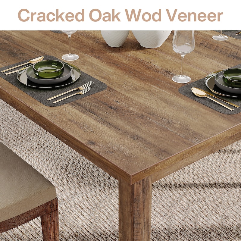 39.4 Inches Square 2-4 People Dining Table with Solid Wood Legs for Living Room Dining Room