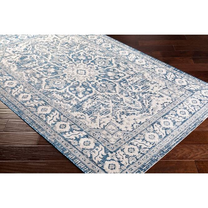 Livabliss Eagean Traditional Indoor/Outdoor Area Rug