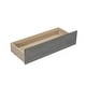 preview thumbnail 50 of 68, Wooden Bunk Bed with Ladder & Guardrails, Solid Wood Low Bunkbeds, can be Convertible into 2 Platform Bedframe
