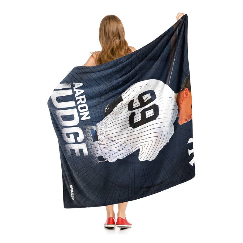 MLB New York Yankees Player Silk Touch Throw Blanket