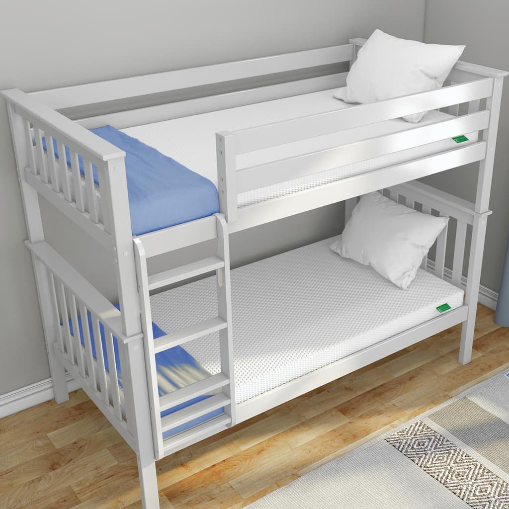 Max and Lily 5" Memory Foam Mattress Twin - Set of 2