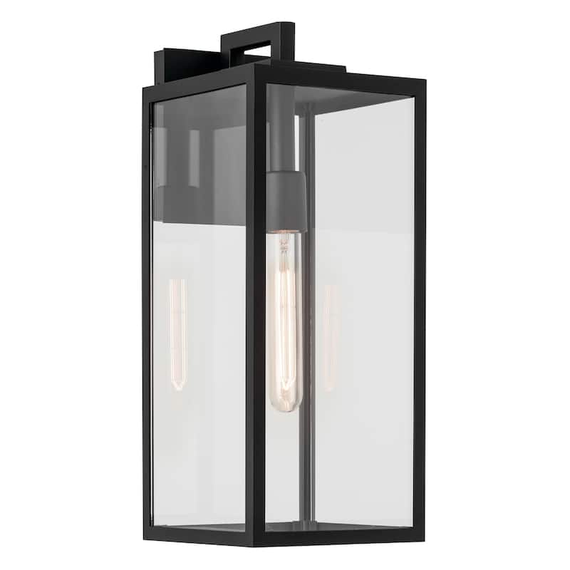 Kichler Lighting Branner 17.75 in. 1-Light Outdoor Wall Sconce - 17.75 inch - Textured Black