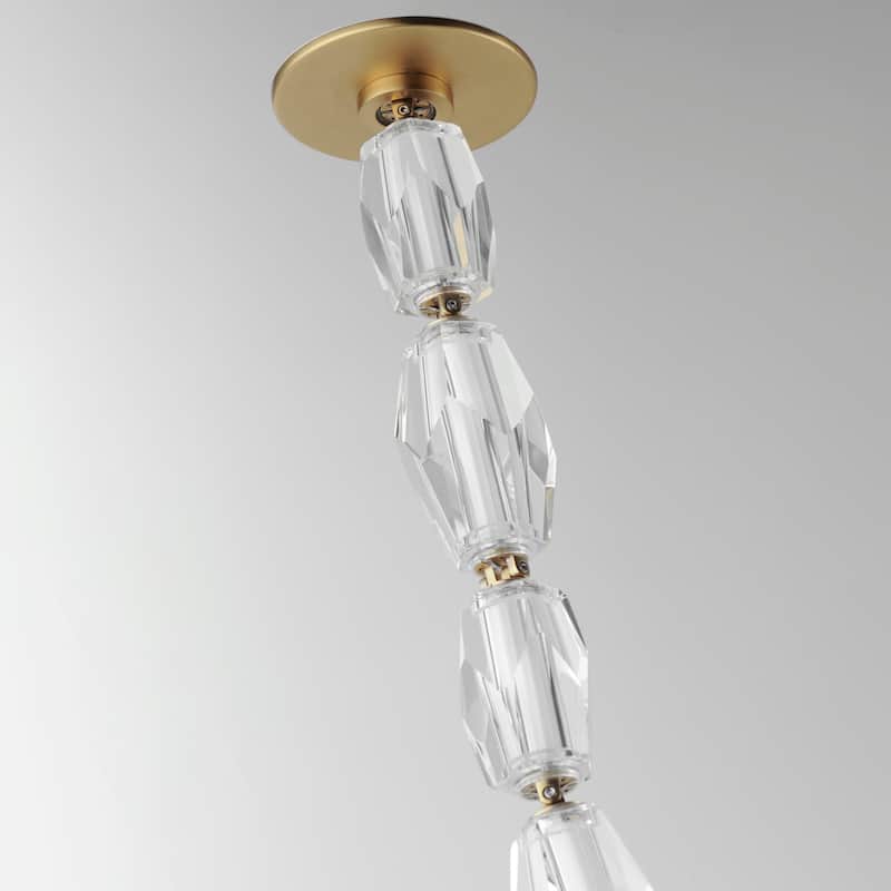 Studio M SM24866 Dolce Vita 41" Wide LED Crystal Linear Pendant with
