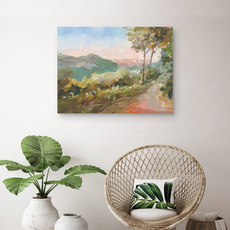 Valley Views by Danhui Nai Canvas Art Print