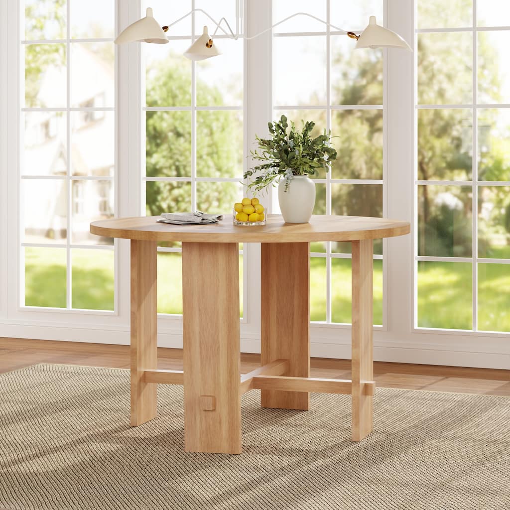 Christopher Knight Home - Natural Finish Round Dining Table
