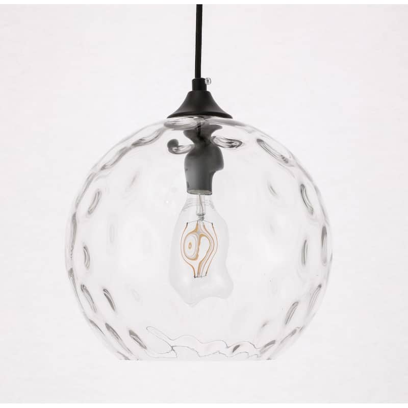 Caster 1-light Glass Pendant