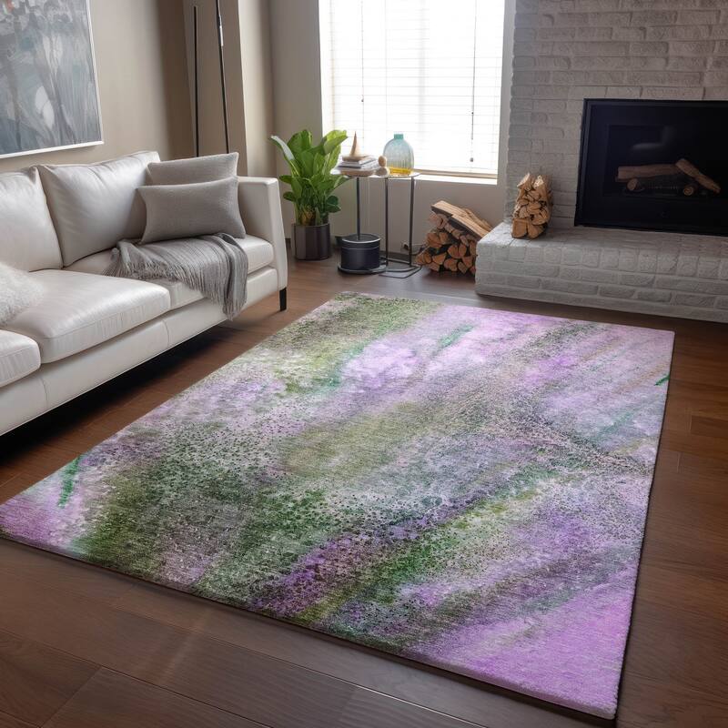 Premium Washable Super Soft Modern Abstract Mayfield Rug