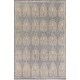 preview thumbnail 1 of 1, Hand Knotted Airport Wool Area Rug - 2' x 3' - 2' x 3' Slate - 2' x 3' - Rectangle