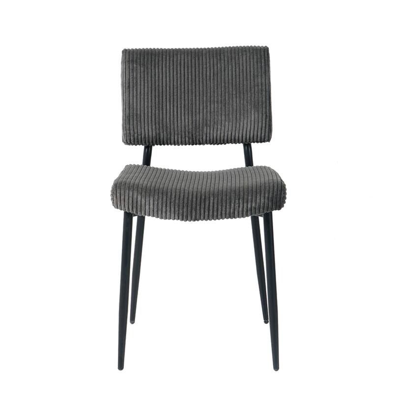 Modern Simple Velvet Dining Chair Set of 2