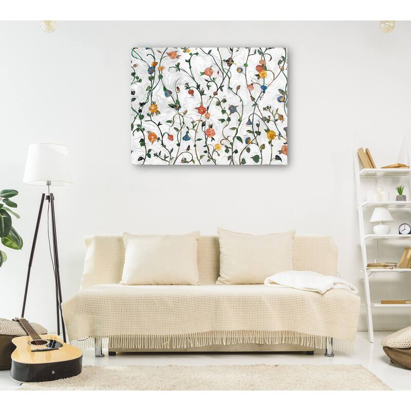 Garden Trellis By Studio Arts Canvas Art Print