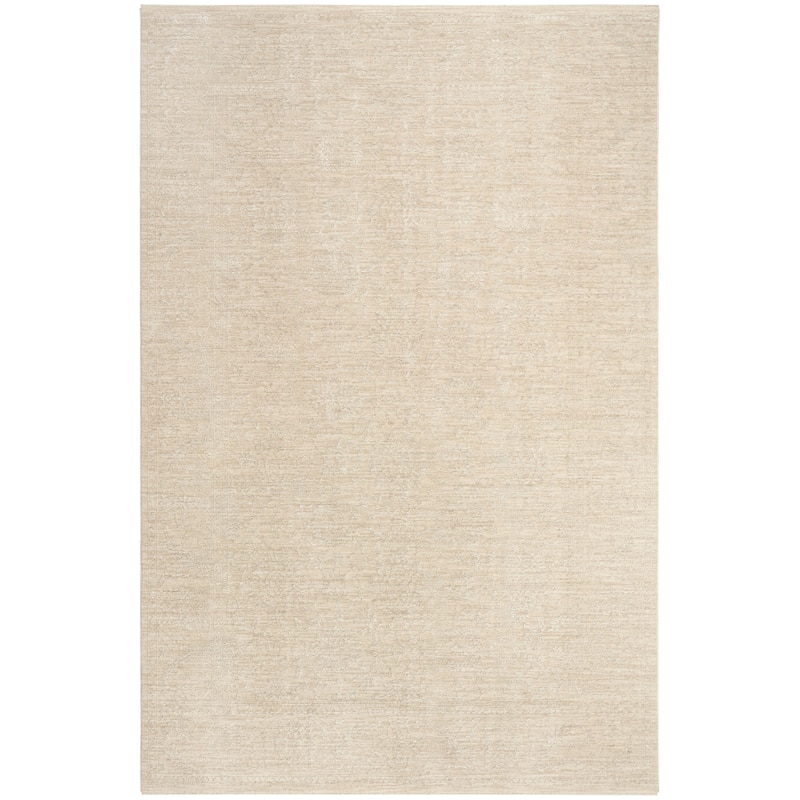 Nourison Moonlit Textured Floral Indoor Rug - Beige - 9' x 12'