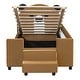 preview thumbnail 34 of 43, Twin Velvet Upholstered Bed Frame Daybed with Hydraulic System