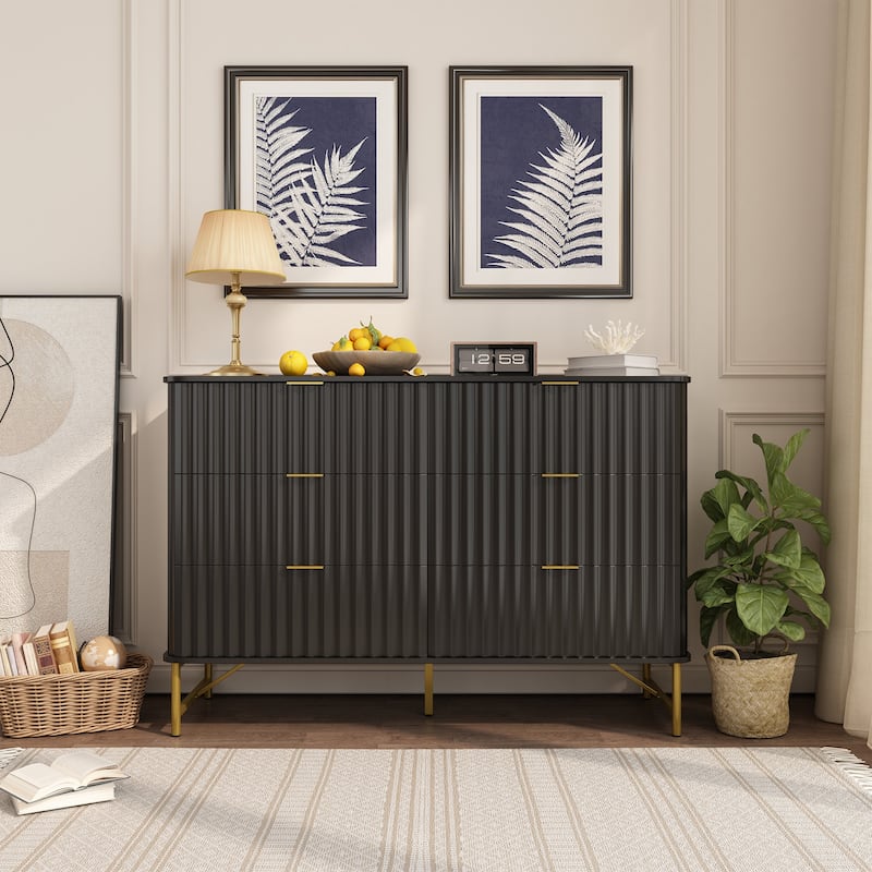 Clihome Modern MDF 6 - Drawer Accent Chest