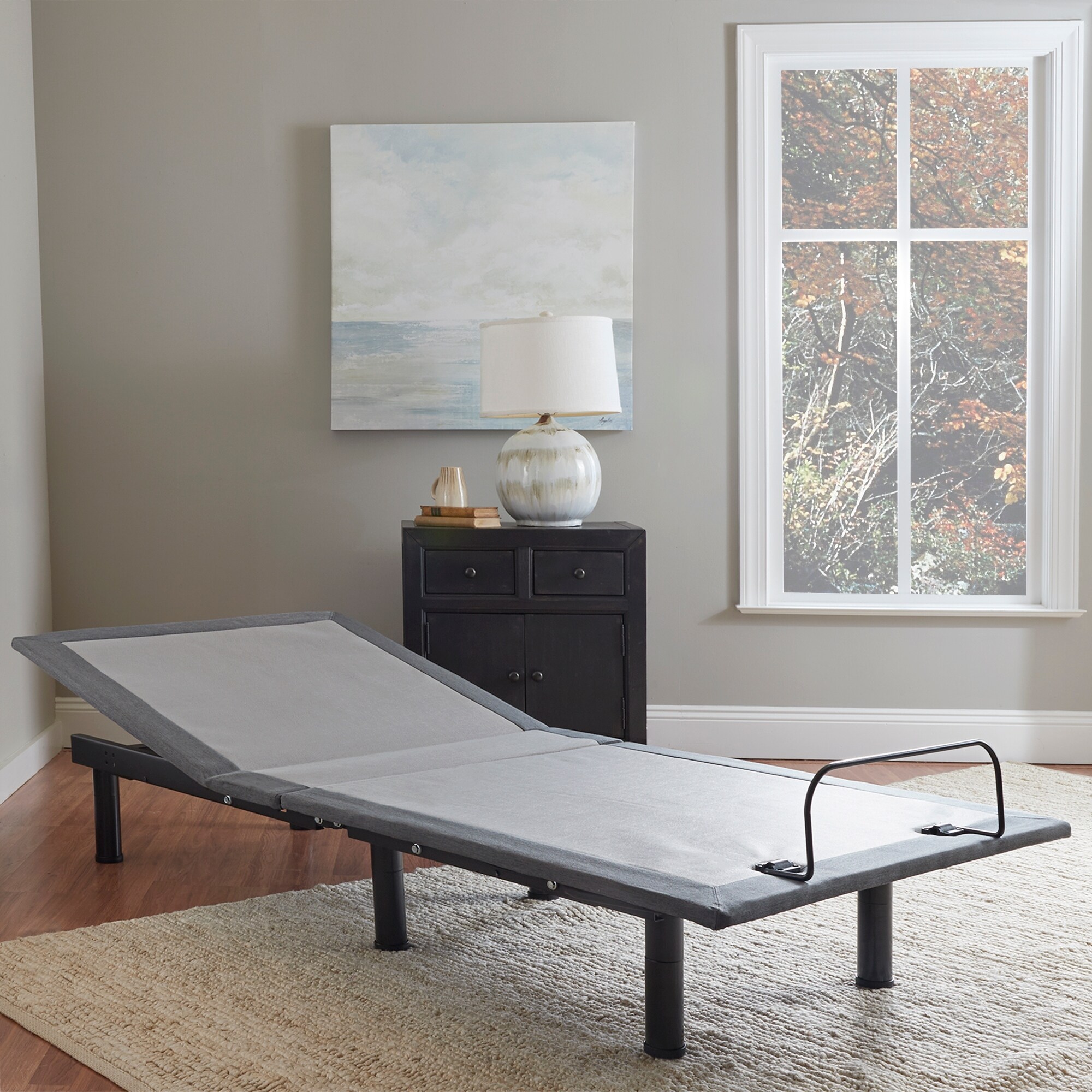 Zinus metal adjustable bed frame with head and foot incline store