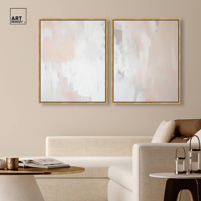 Opalescent Hues IV Canvas Set of 2 by Art Remedy