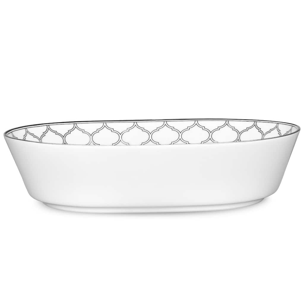 Eternal Palace Oval Vegetable Bowl, 9.75", 46 Oz