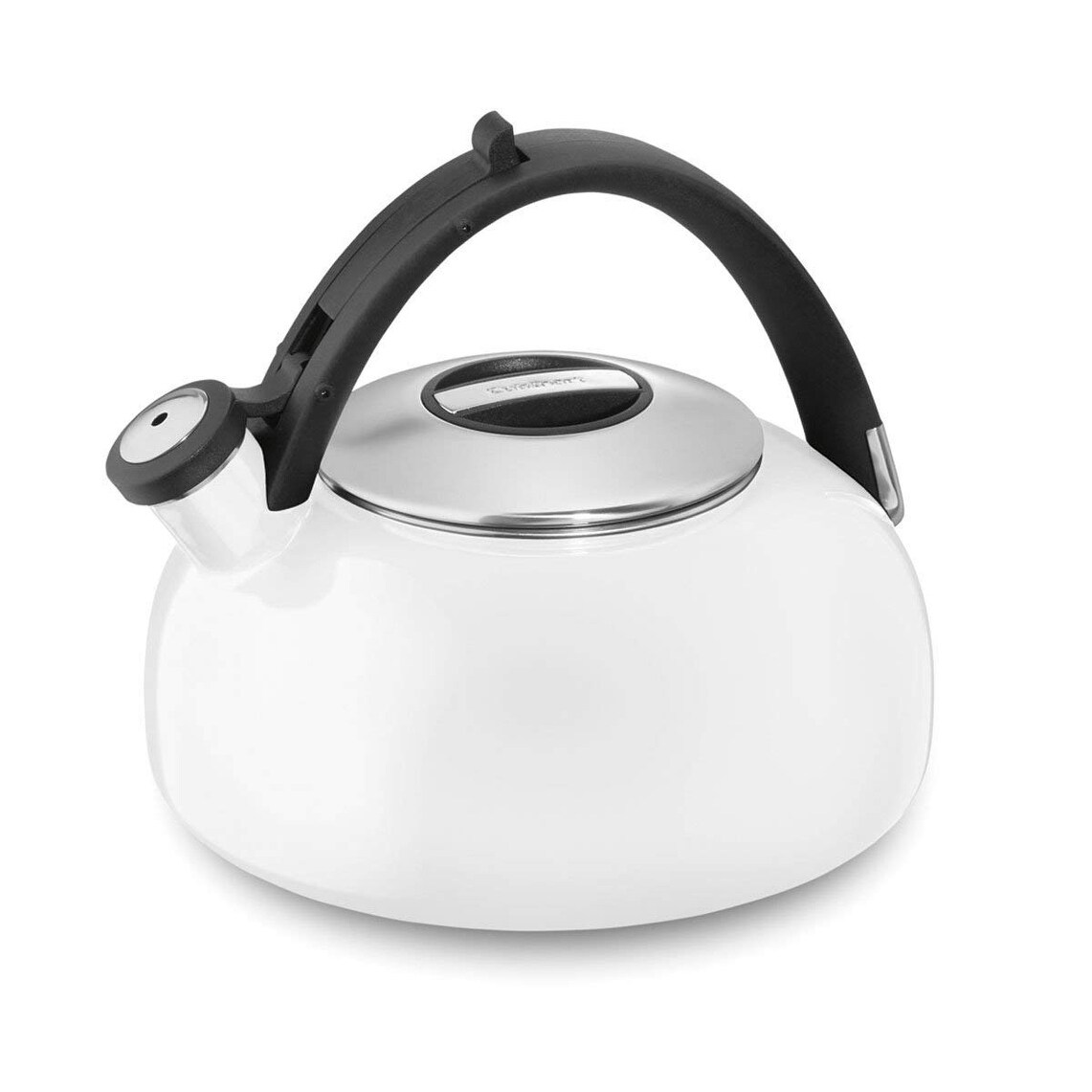 Shop Cuisinart Ctk Eos2w Peak Porcelain Enamel On Steel Tea Kettle