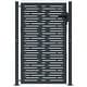 preview thumbnail 3 of 6, vidaXL Garden Gate Decorative Door Outdoor Anthracite Steel Square Design - 43.3 x 61.0"