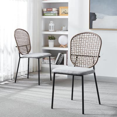 Modern Metal Accent Dining Chair (Set of 4)