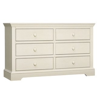 Hanley 6-Drawer Dresser, Chalk