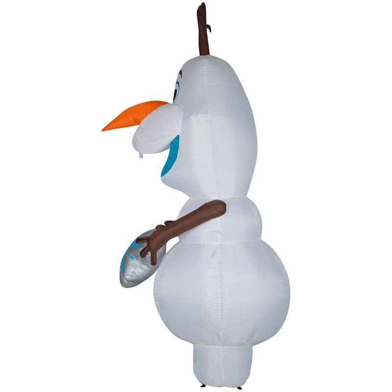 Gemmy Christmas Inflatable Olaf with Snowflake, 11 ft Tall